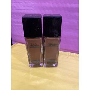 Maybelline New York Fit Me‎ #358 LATTE Matte+Poreless Foundation 1oz- Lot Of 2